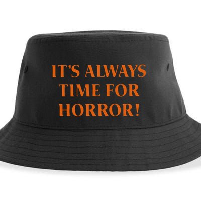 It’S Always Time For Horror Sustainable Bucket Hat