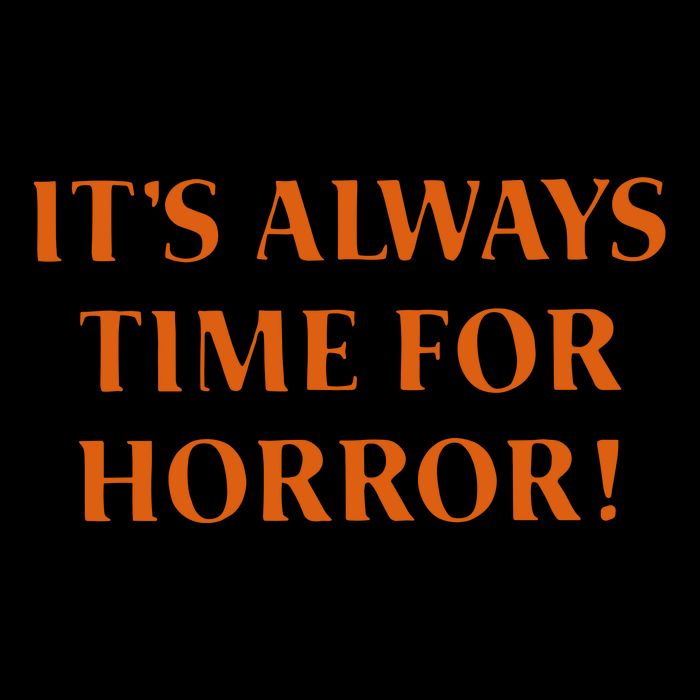 It’S Always Time For Horror Tie Dye Hoodie