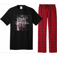 I Am The Militia Pro 2nd Amendment Proud American Flag Gift Pajama Set