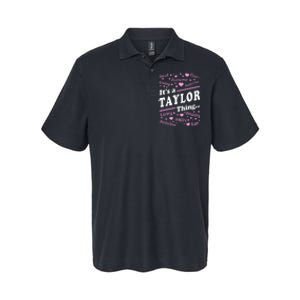 ItS A Taylor Thing Proud Family Surname Taylor Softstyle Adult Sport Polo