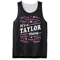 ItS A Taylor Thing Proud Family Surname Taylor Mesh Reversible Basketball Jersey Tank