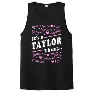 ItS A Taylor Thing Proud Family Surname Taylor PosiCharge Competitor Tank