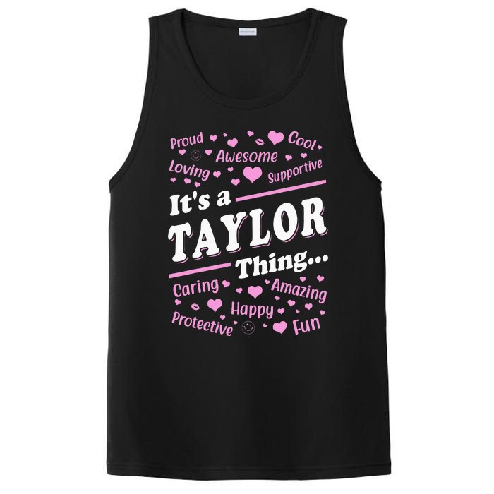 ItS A Taylor Thing Proud Family Surname Taylor PosiCharge Competitor Tank