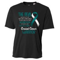 I am the storm Cervical Cancer Warrior Cooling Performance Crew T-Shirt