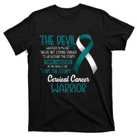 I am the storm Cervical Cancer Warrior T-Shirt