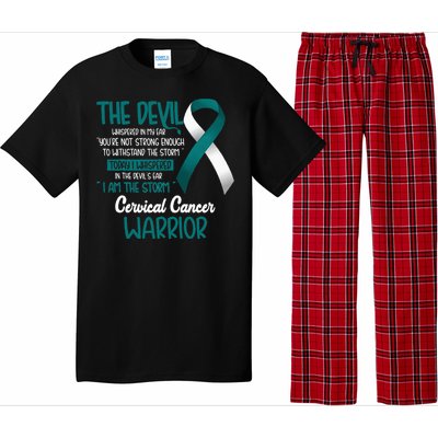 I am the storm Cervical Cancer Warrior Pajama Set