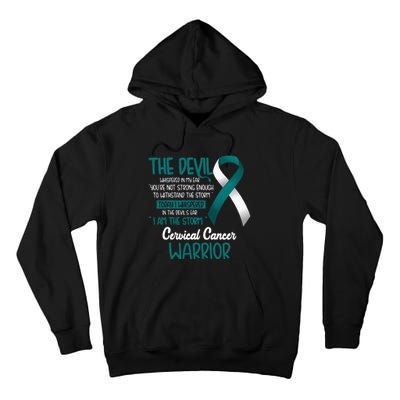 I am the storm Cervical Cancer Warrior Tall Hoodie