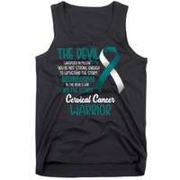 I am the storm Cervical Cancer Warrior Tank Top