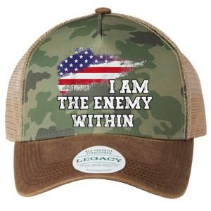 I Am The Enemy Within Legacy Tie Dye Trucker Hat