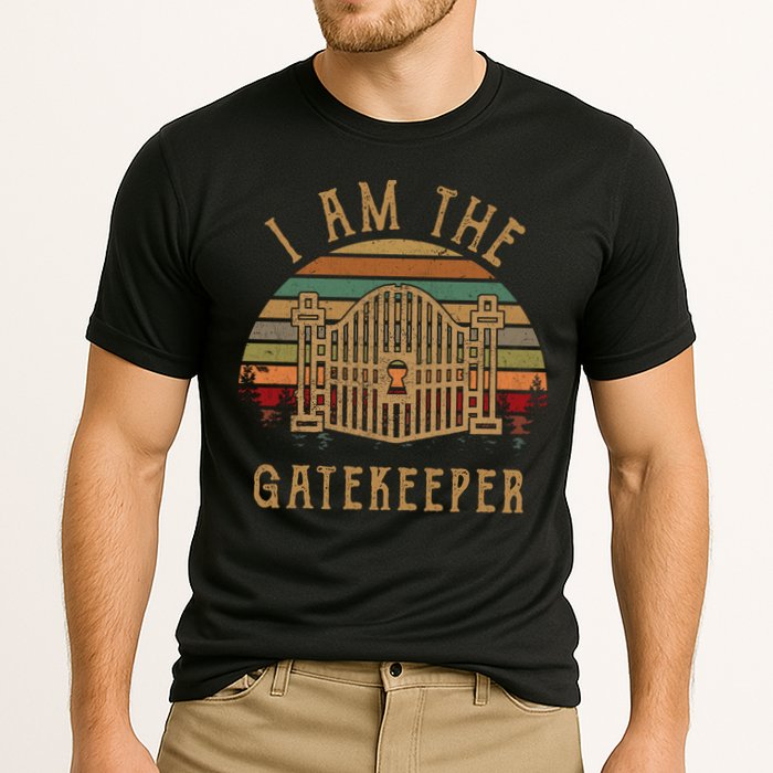 I Am The Gatekeeper Vintage Matching With The Keymaster Performance Shirt
