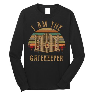 I Am The Gatekeeper Vintage Matching With The Keymaster Long Sleeve Shirt