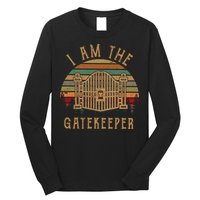 I Am The Gatekeeper Vintage Matching With The Keymaster Long Sleeve Shirt