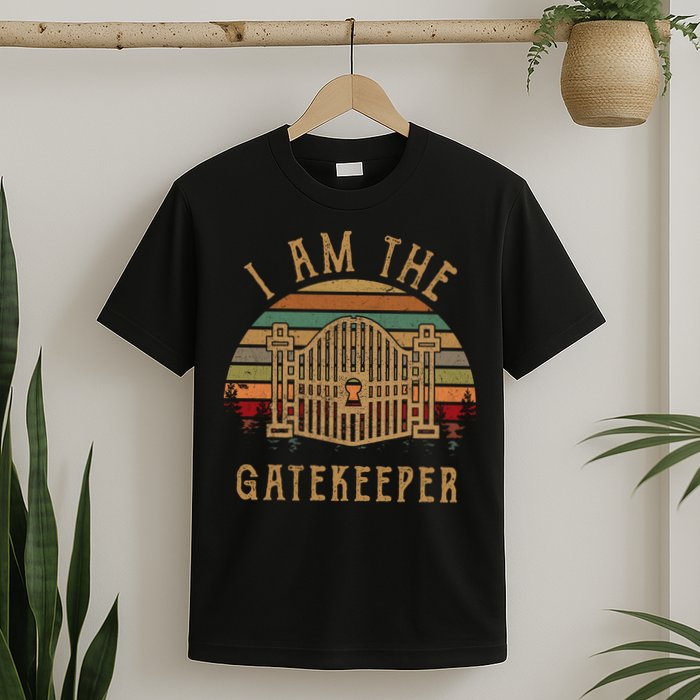I Am The Gatekeeper Vintage Matching With The Keymaster T-Shirt