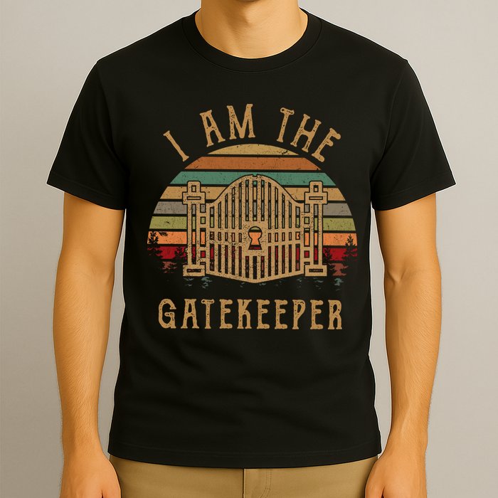 I Am The Gatekeeper Vintage Matching With The Keymaster T-Shirt