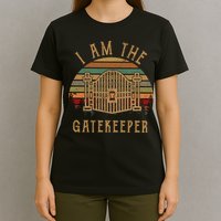 I Am The Gatekeeper Vintage Matching With The Keymaster T-Shirt
