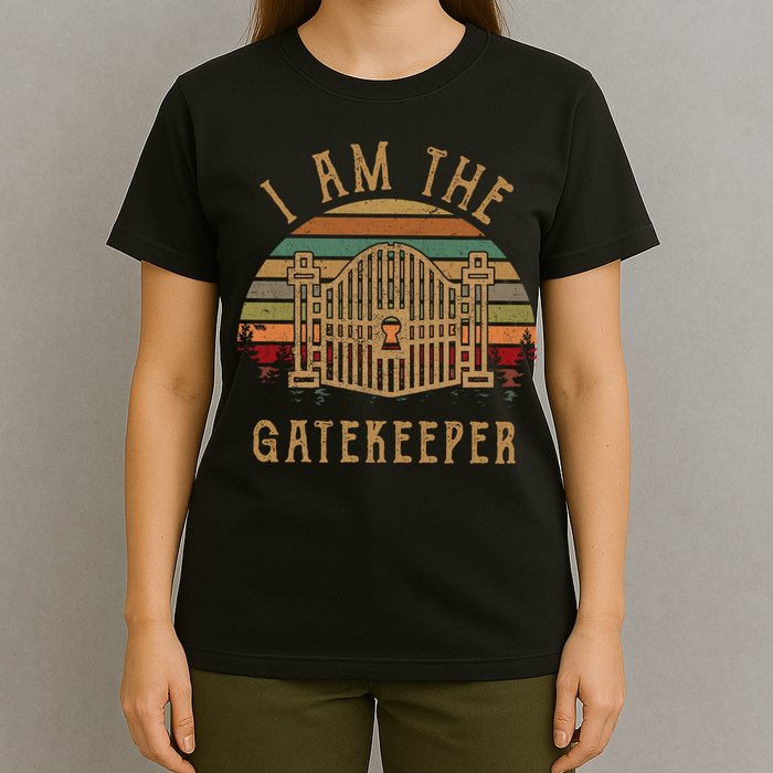 I Am The Gatekeeper Vintage Matching With The Keymaster T-Shirt