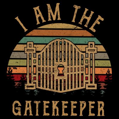 I Am The Gatekeeper Vintage Matching With The Keymaster T-Shirt