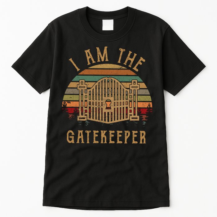 I Am The Gatekeeper Vintage Matching With The Keymaster Tall T-Shirt