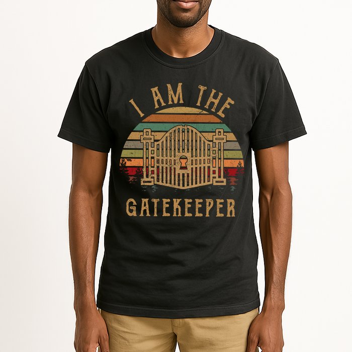 I Am The Gatekeeper Vintage Matching With The Keymaster Tall T-Shirt