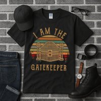 I Am The Gatekeeper Vintage Matching With The Keymaster Tall T-Shirt