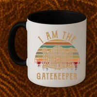 I Am The Gatekeeper Vintage Matching With The Keymaster Mug