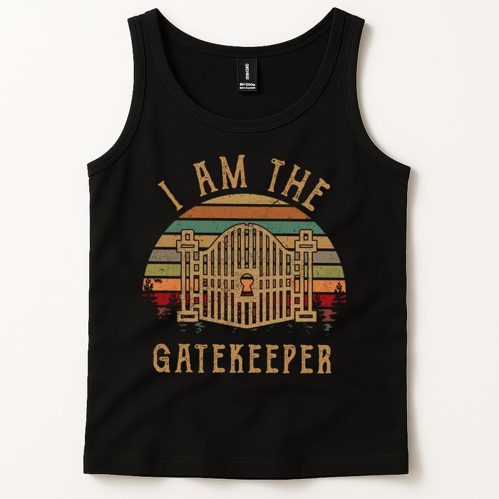 I Am The Gatekeeper Vintage Matching With The Keymaster Tank Top