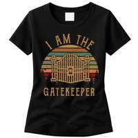 I Am The Gatekeeper Vintage Matching With The Keymaster Womens T-Shirt