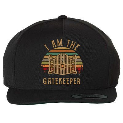 I Am The Gatekeeper Vintage Matching With The Keymaster Wool Snapback Cap