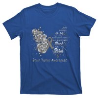 I Am The Storm Brain Tumor Awareness Butterfly Funny Gift T-Shirt