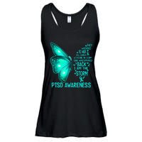 I Am The Storm PTSD Awareness Butterfly Ladies Essential Flowy Tank