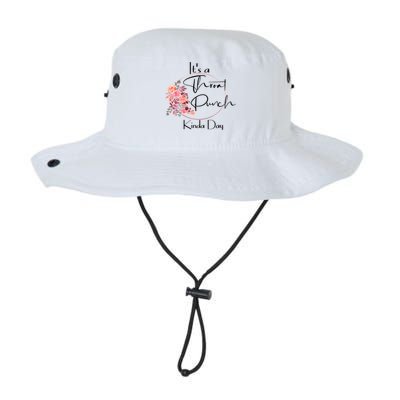 It's A Throat Punch Kinda Day Flowers Fun Sarcastic Quote Gift Bucket Hat