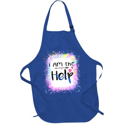 I Am The Help Bestie Couples If Lost Or Drunk Funny Tie Dye Great Gift Apron