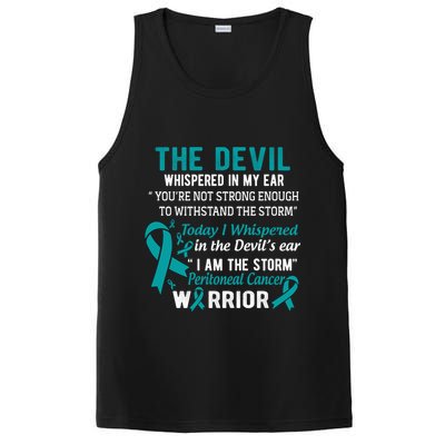 I Am The Storm Peritoneal Cancer Warrior Meaningful Gift PosiCharge Competitor Tank