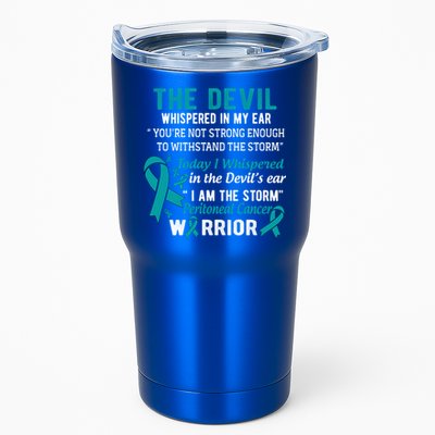 I Am The Storm Peritoneal Cancer Warrior Meaningful Gift Tumbler