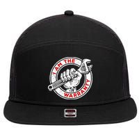 I Am The Warranty, Car Lover 7 Panel Mesh Trucker Snapback Hat