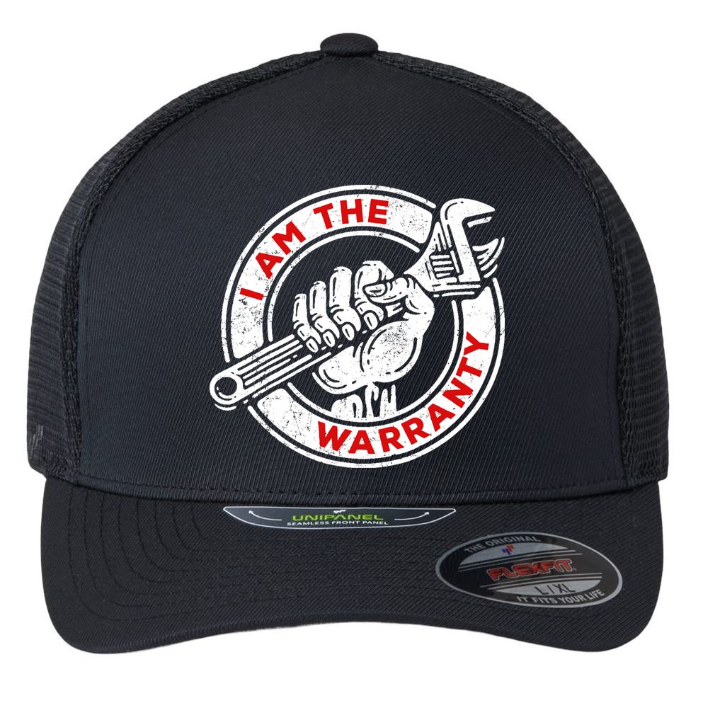 I Am The Warranty, Car Lover Flexfit Unipanel Trucker Cap