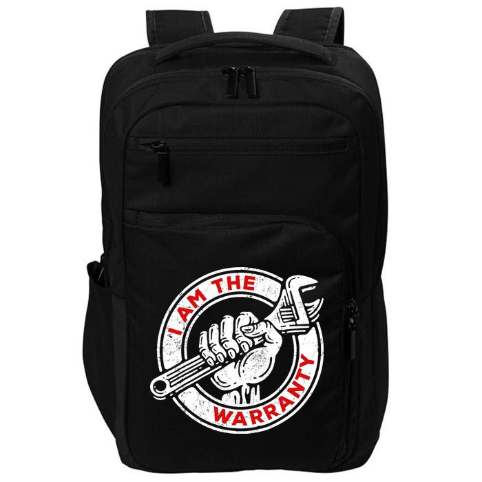 I Am The Warranty, Car Lover Impact Tech Backpack