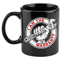 I Am The Warranty, Car Lover 11oz C Handle Ceramic Mug