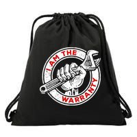I Am The Warranty, Car Lover Drawstring Bag