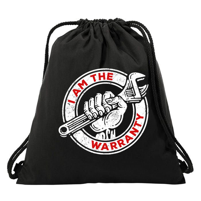 I Am The Warranty, Car Lover Drawstring Bag