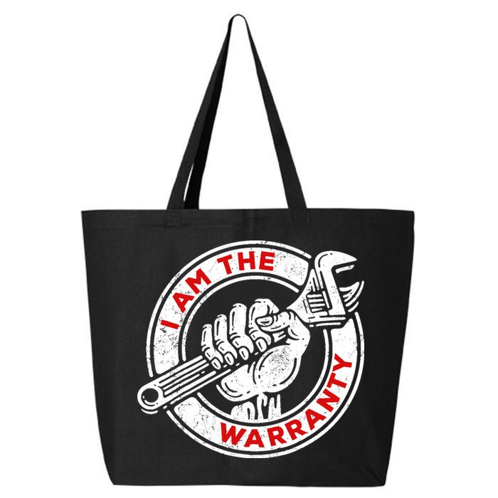 I Am The Warranty, Car Lover 25L Jumbo Tote