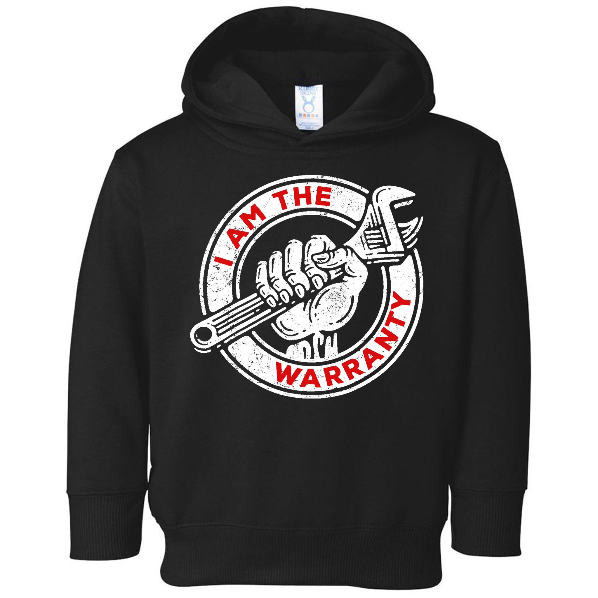 I Am The Warranty, Car Lover Toddler Hoodie