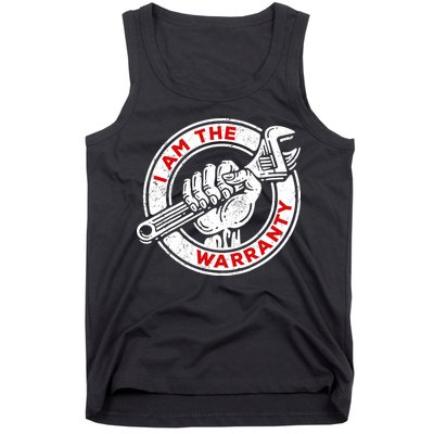 I Am The Warranty, Car Lover Tank Top