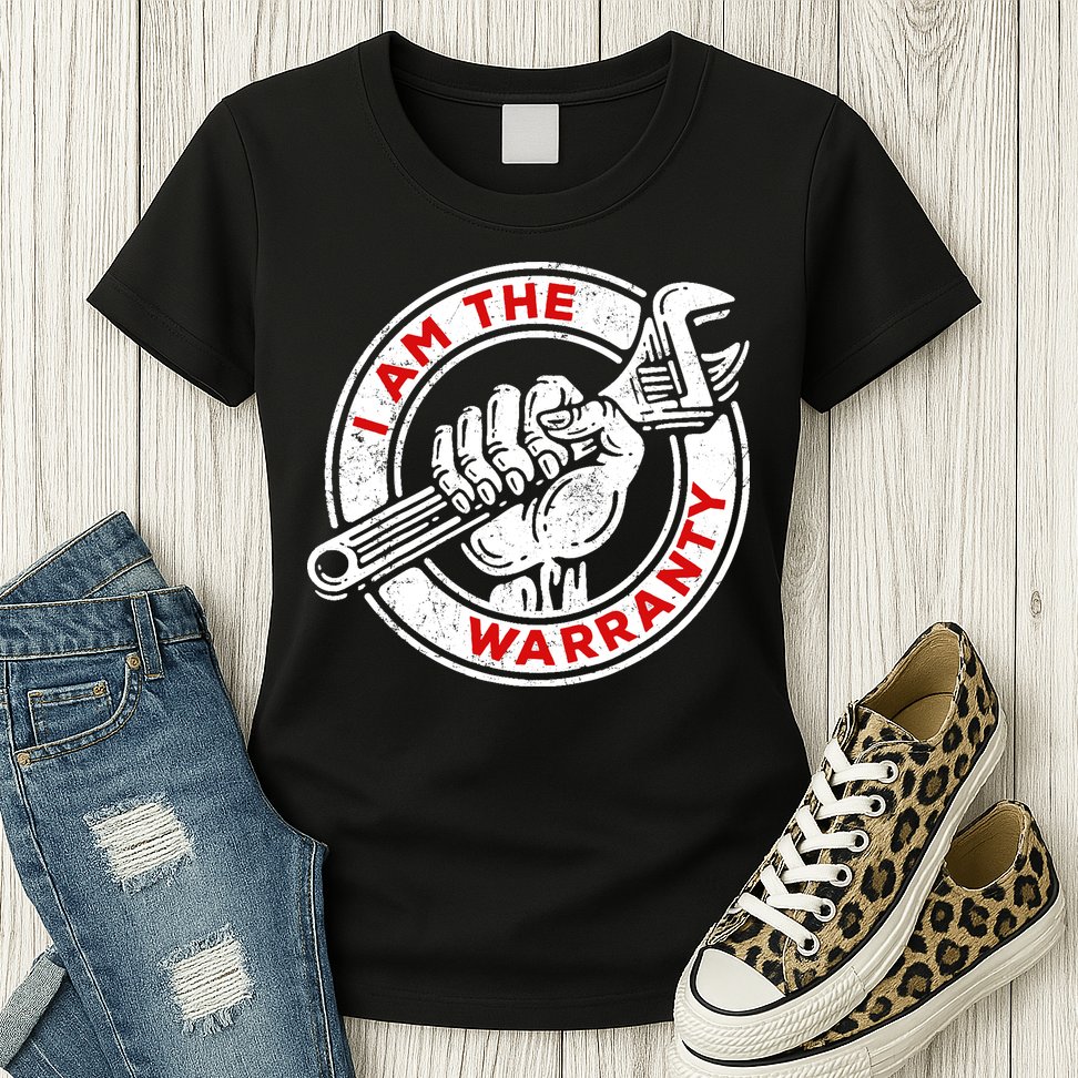 I Am The Warranty, Car Lover Womens T-Shirt