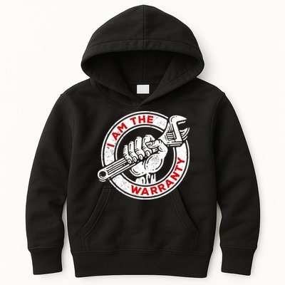 I Am The Warranty, Car Lover Kids Hoodie