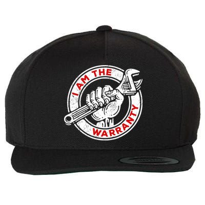 I Am The Warranty, Car Lover Wool Snapback Cap
