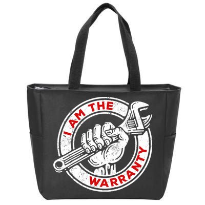 I Am The Warranty, Car Lover Zip Tote Bag