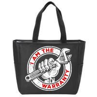 I Am The Warranty, Car Lover Zip Tote Bag