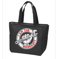 I Am The Warranty, Car Lover Zip Tote Bag