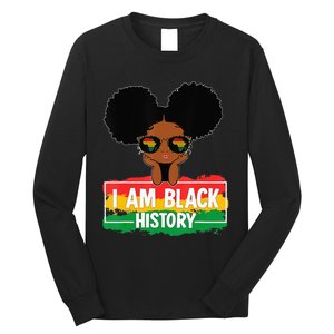 I Am The Strong African Queen  Black History Month Long Sleeve Shirt